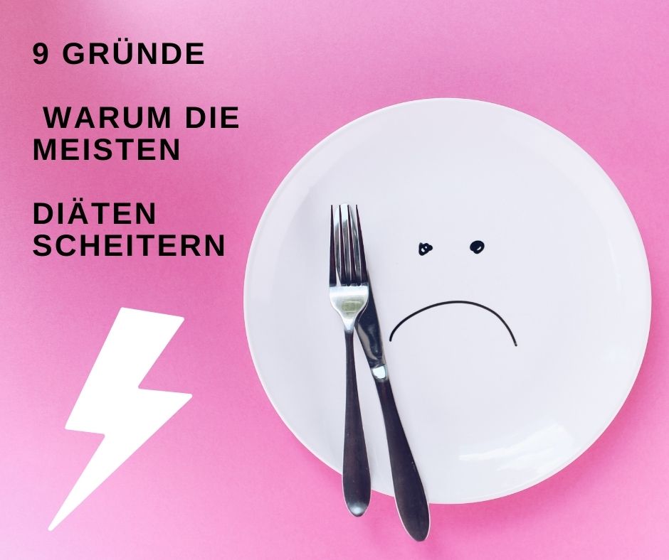 9 Gründe warum die meisten Diäten scheitern