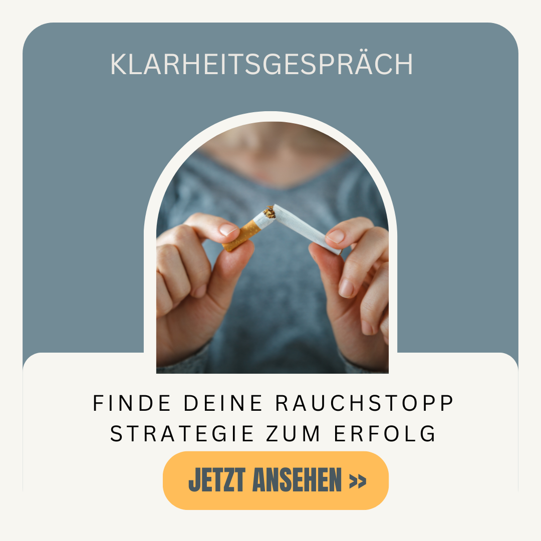 Finde Deine Rauchstopp Strategie zum Erfolg. Klarheitsgespräch